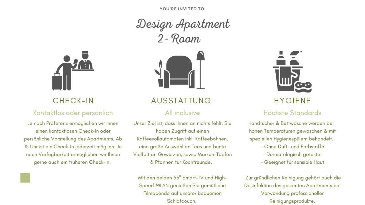 Design Apartment / 2 Room / Central / Contactless Check-In Hannover Eksteriør billede